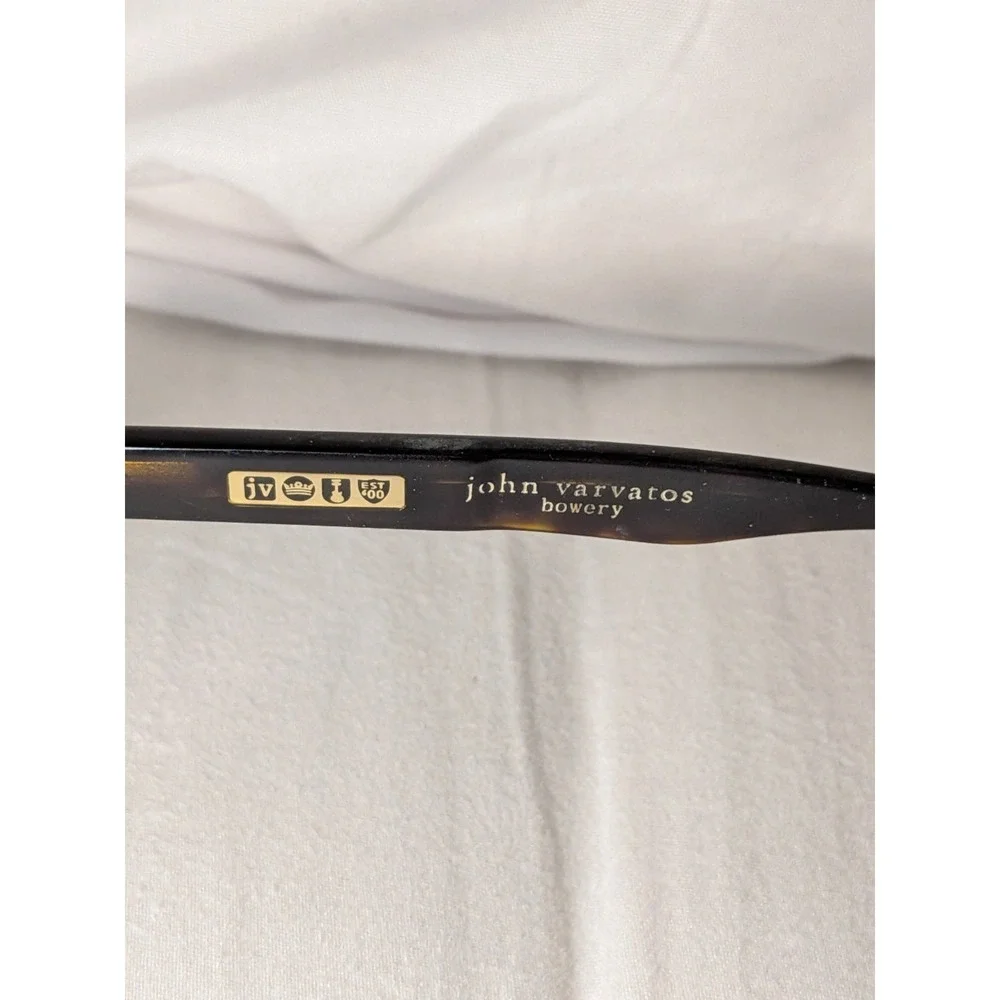 John Varvatos Eyeglasses V153 54mm Smoke Tortoise V 153 - Made in Japan